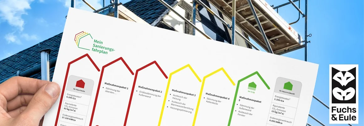 Sanierungsplan für ein Haus